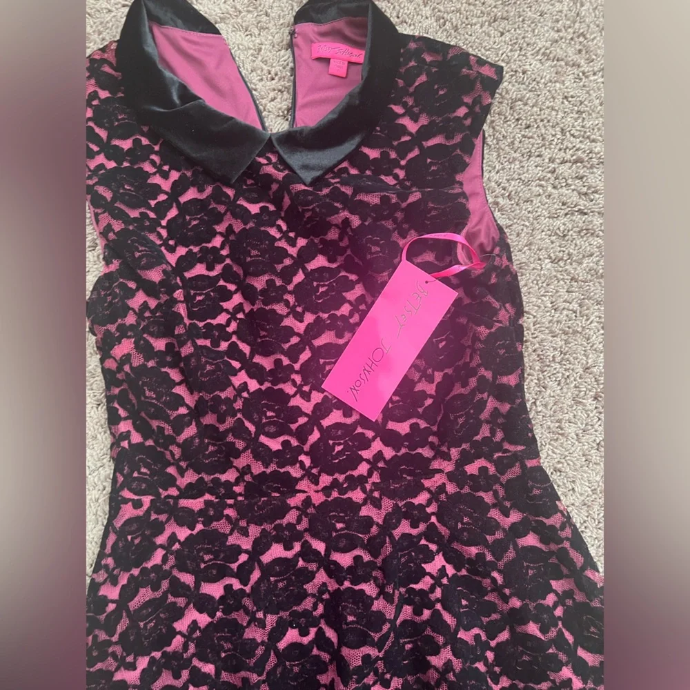 Betsy Johnson velvet dress - Picture 1 of 4
